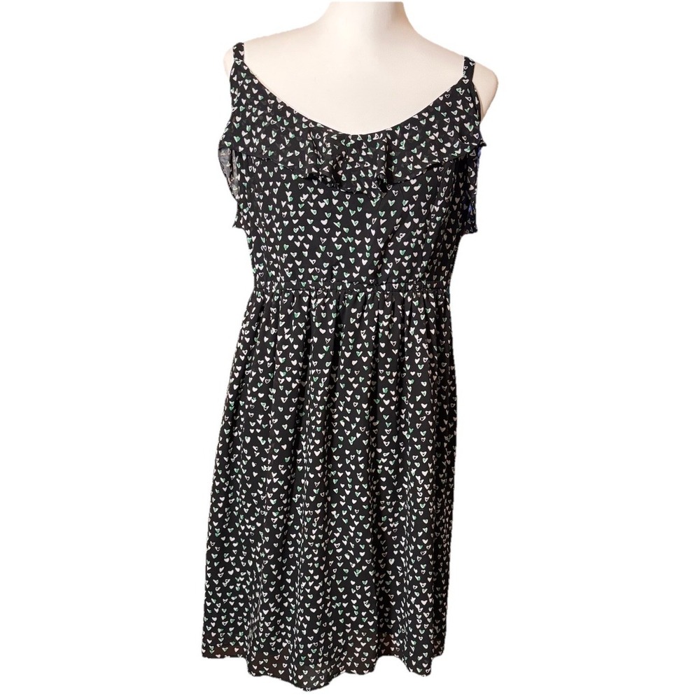 Torrid Black Smocked Top Spaghetti Strap Dress Size 3 Midi Sundress Fairy Summer